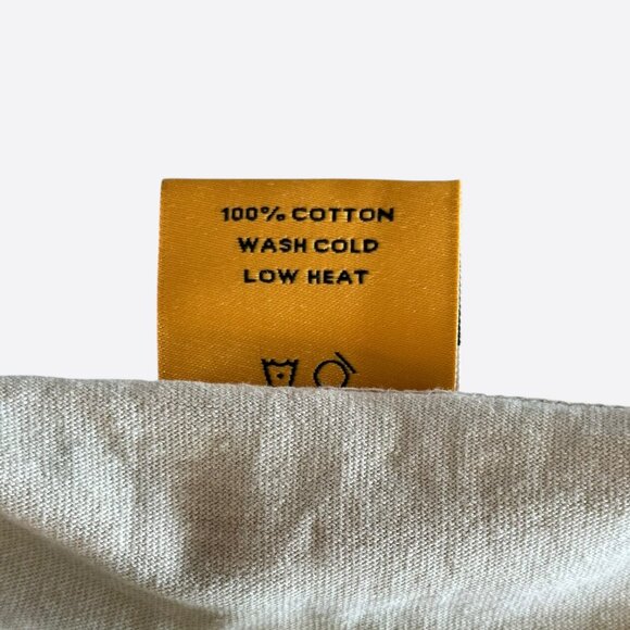 Gallery Dept Antique White & Black See Thru People T-Shirt - Picture 4 of 4